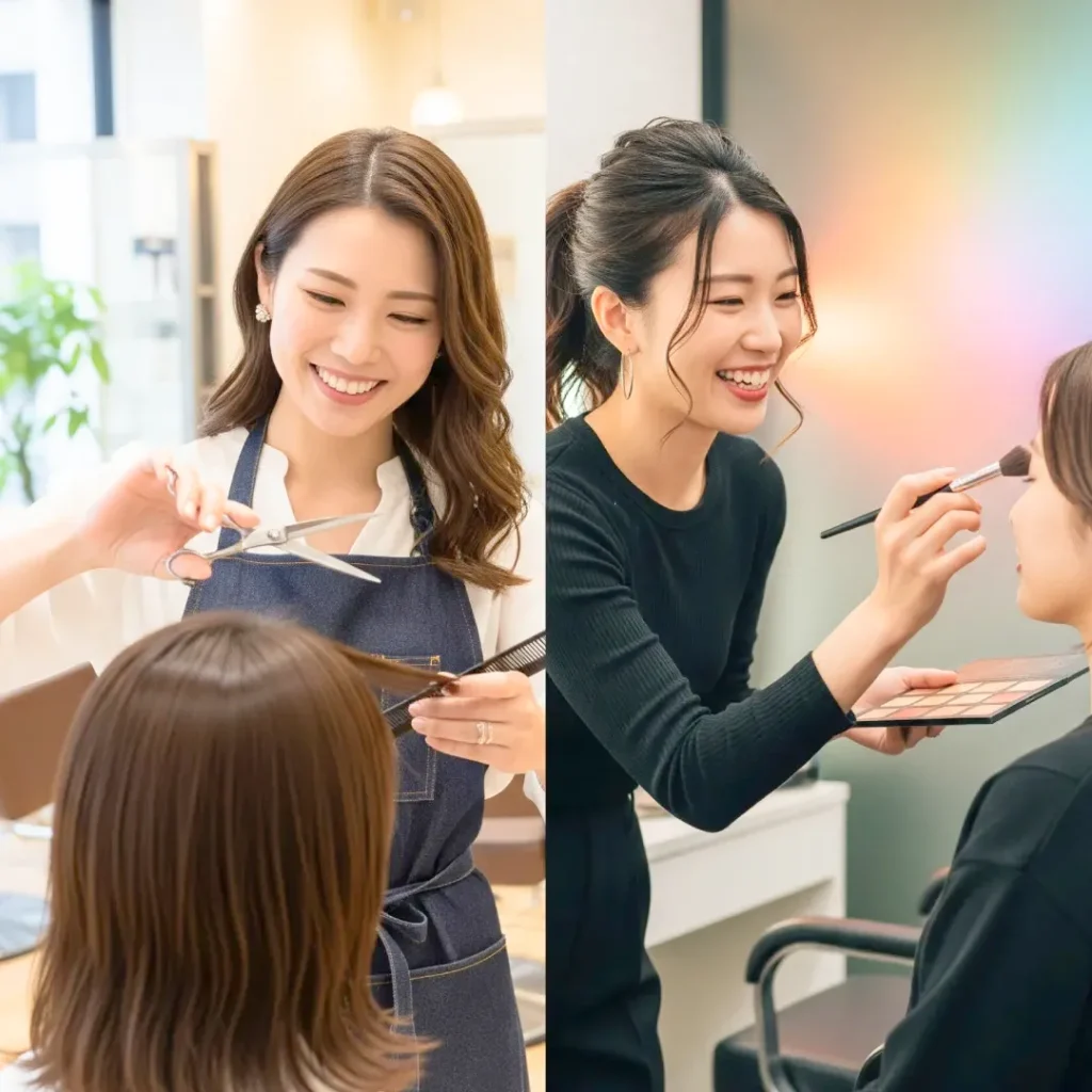 美容師とヘアメイクの両立